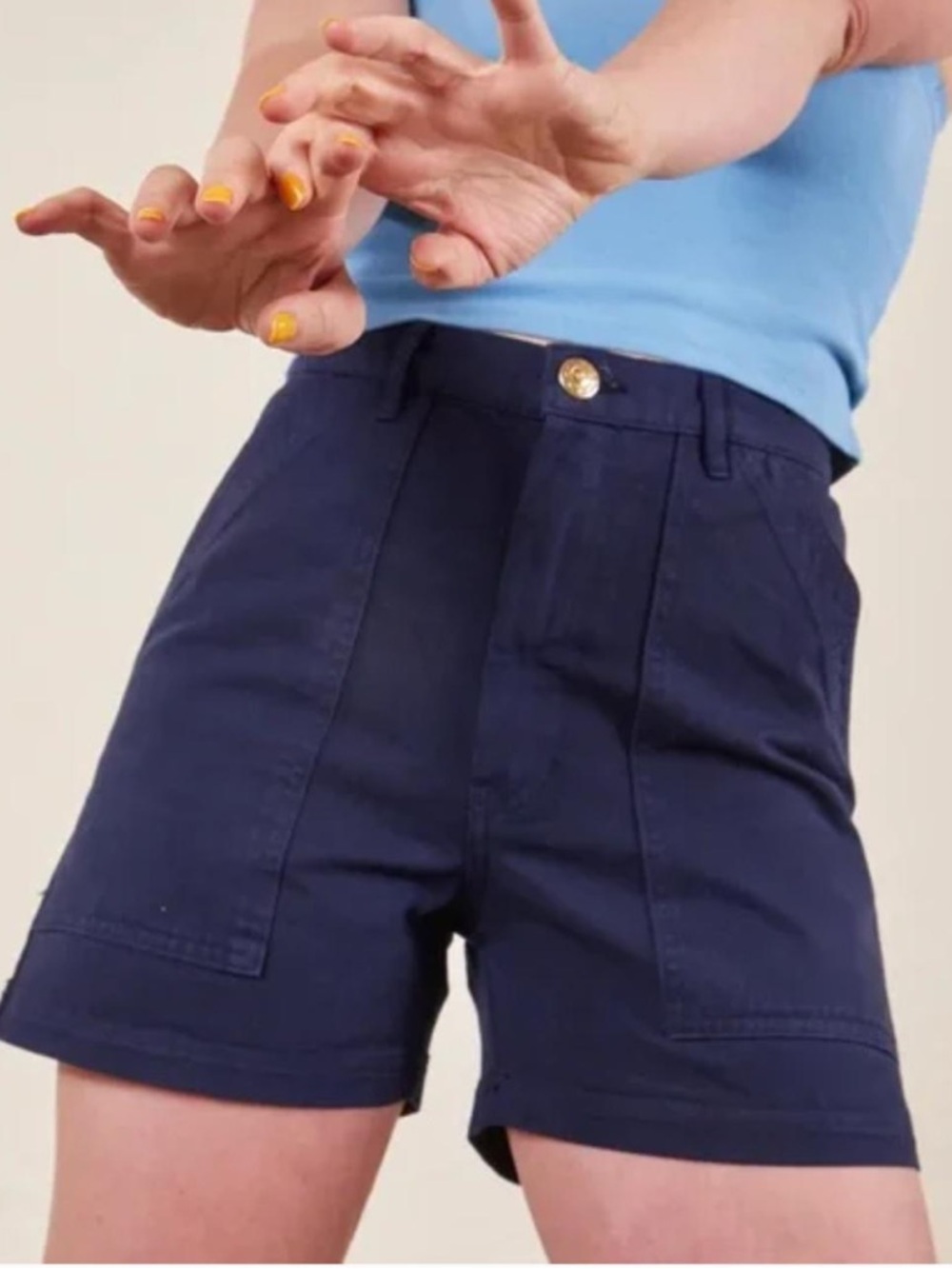 Big Bud Press Navy Work Shorts
